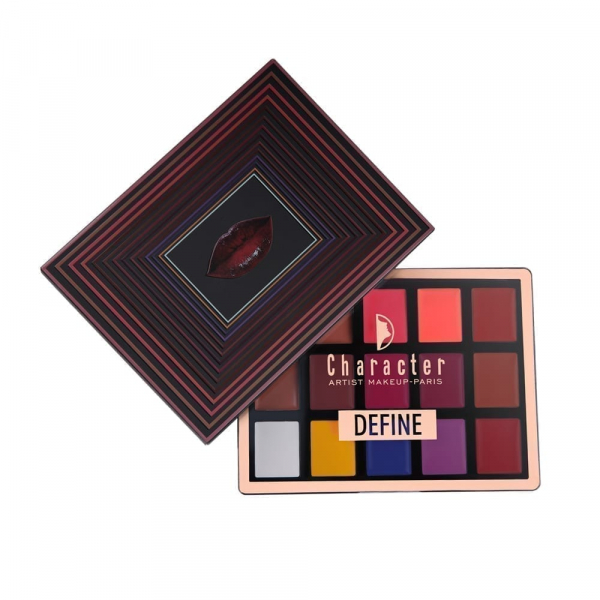 Character 15 Color Lip Define Palette - DDL001